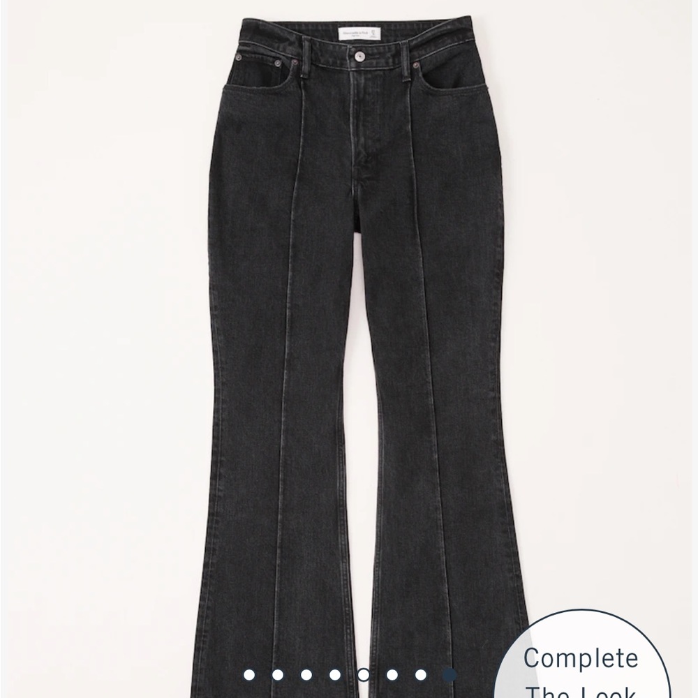 Abercrombie High Rise Vintage Flare Jean